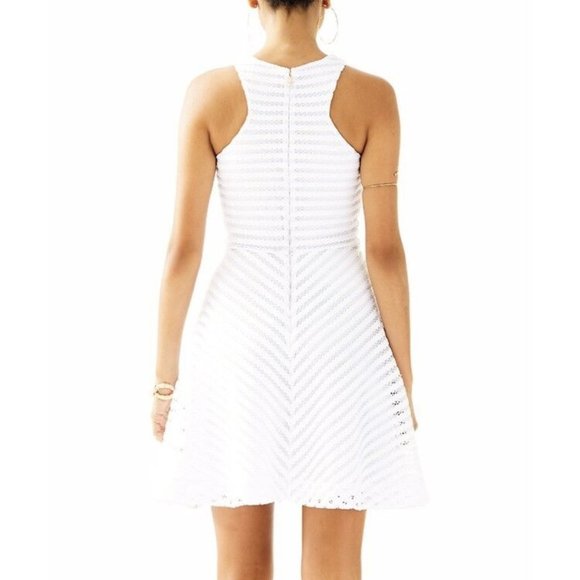 Lilly Pulitzer NWT Crochet Stripe Knit Megyn Dress Size XS - Picture 3 of 14